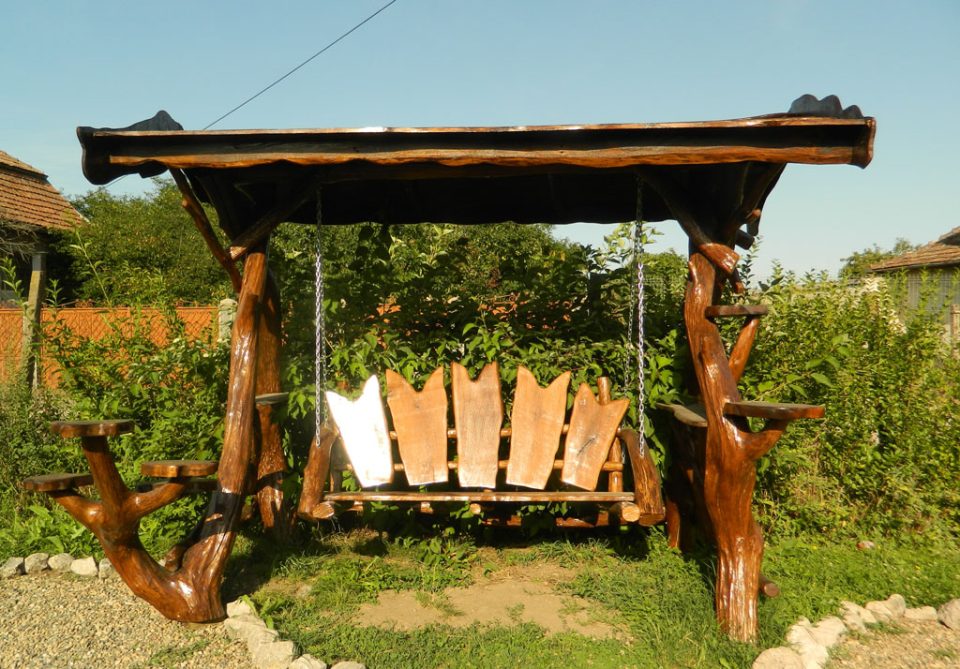 mobilier rustic gradina