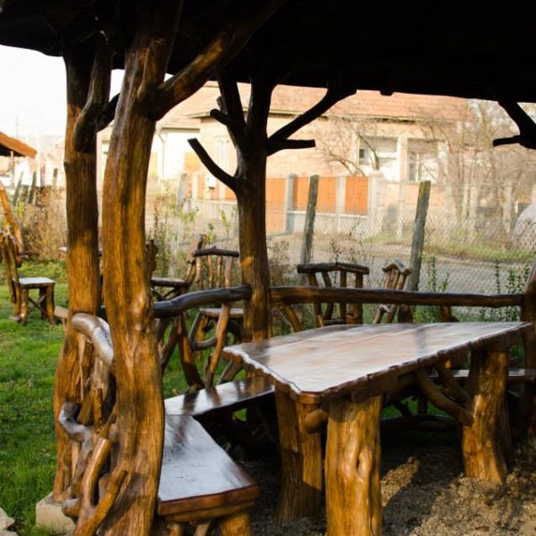 mobilier rustic gradina