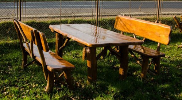 mobilier rustic gradina