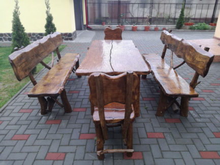 mobilier rustic gradina