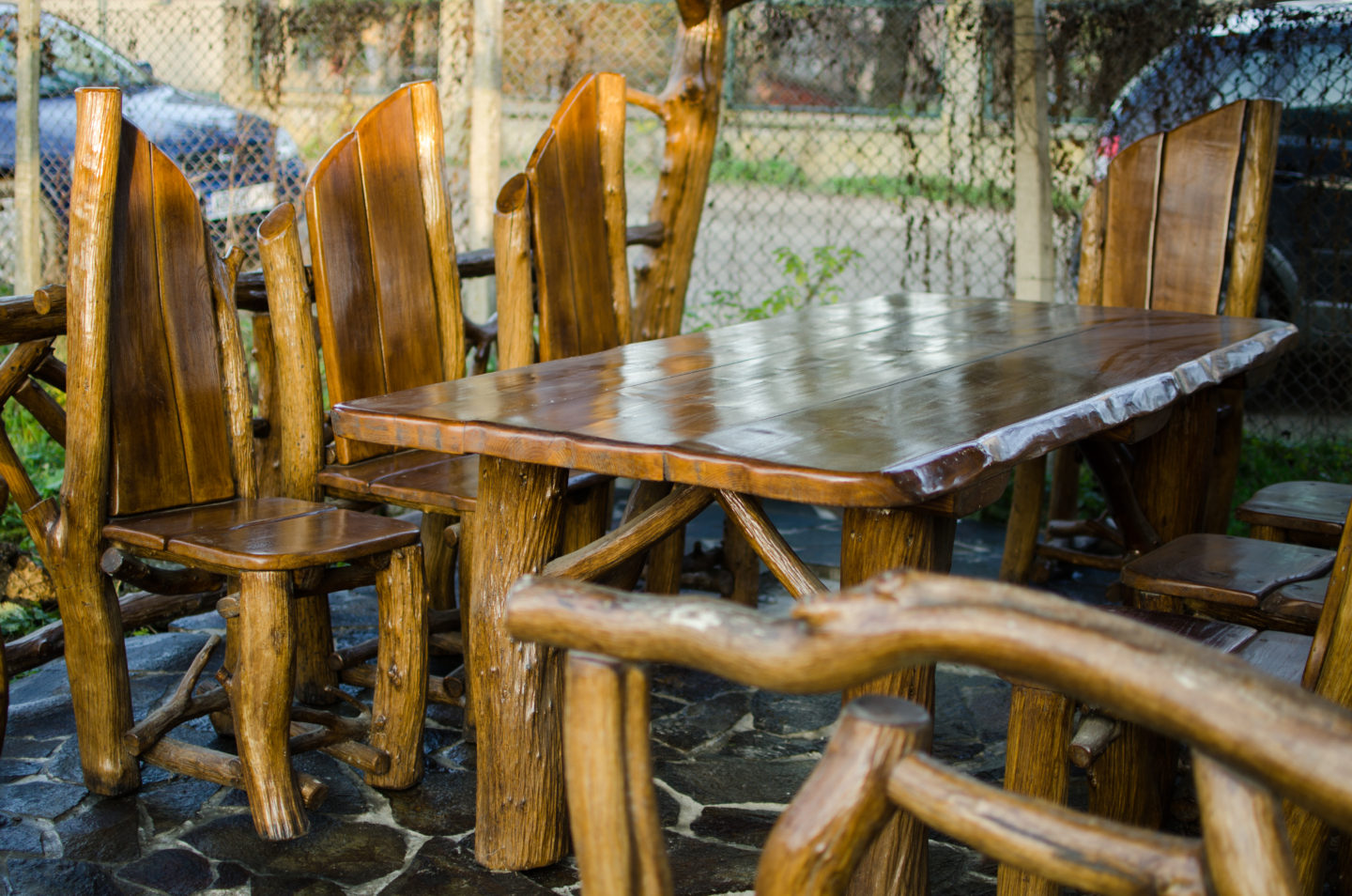 mobilier rustic gradina