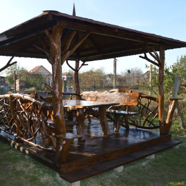 mobilier rustic gradina
