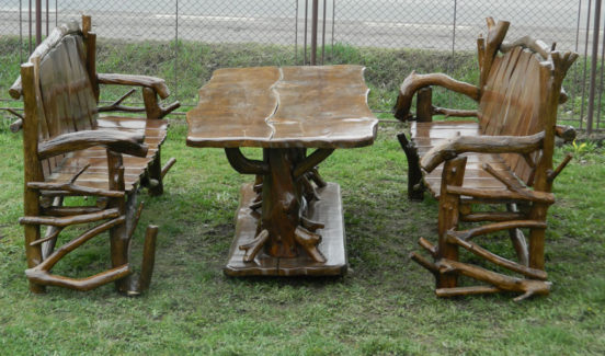 mobilier rustic gradina