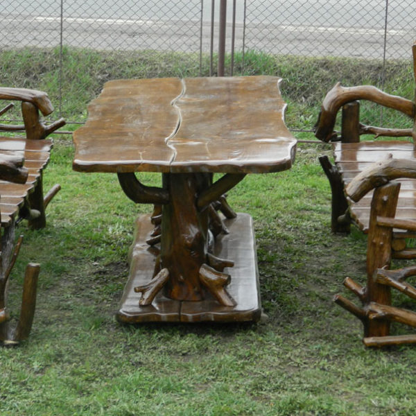 mobilier rustic gradina